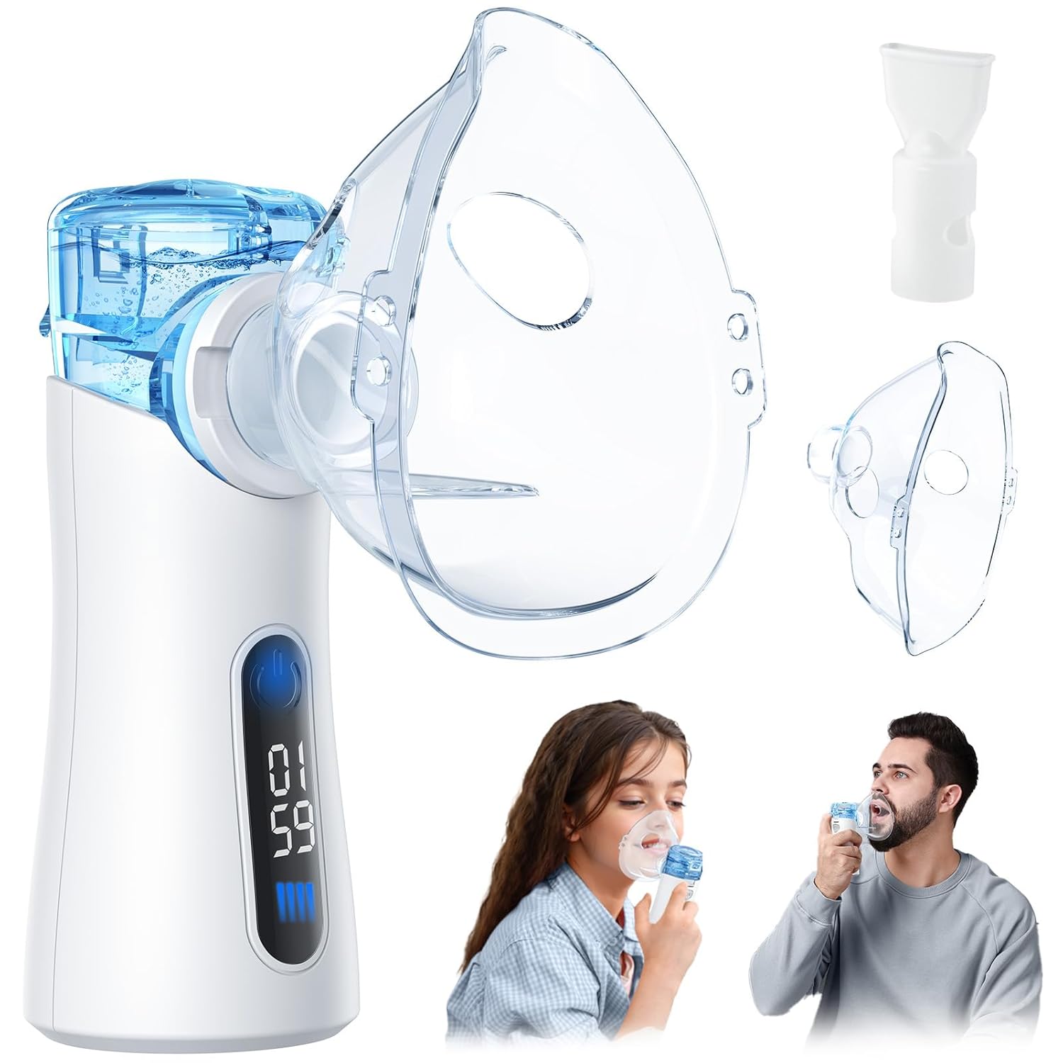 portable Nebulizer Handheld Asthma Inhaler Atomizer Children Health Care Mini Portable Nebulizer Humidifier