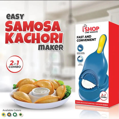 2 In 1 Samosa & Kachori Maker, LARGE SIZE Dumpling Maker Machine, Make Delicious Samosa/ Kachori Quickly