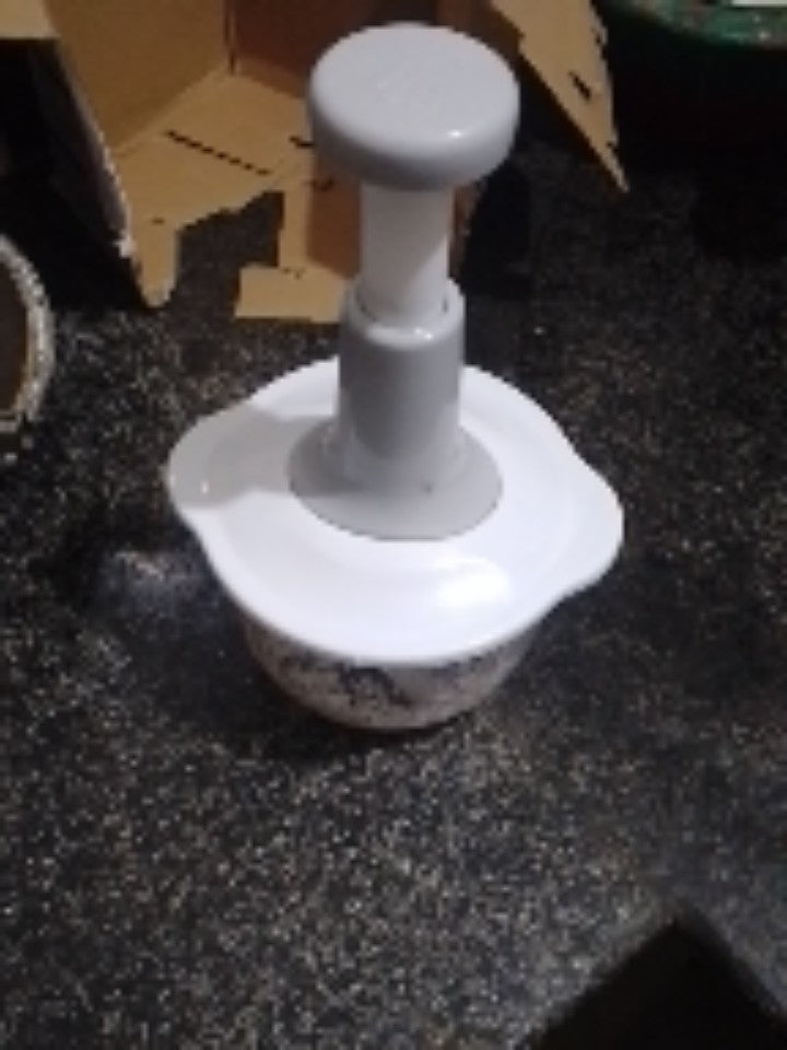 Manual Hand Chopper 1500ml & 2000ml – Hand Pull Type Manual Chopper for Meat & Vegetables